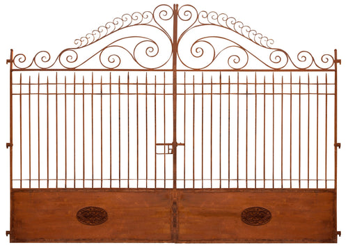 Biscottini CANCELLO IN FERRO L400XPR7XH300 CM battuto forgiato mano. Offerta Speciale