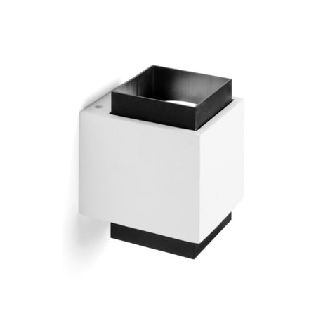 Applique gesso Sforzin illuminazione SYME quadrata T450 T451 T452 T453 GX53 LED biemissione parete