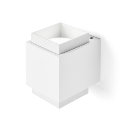 Applique gesso Sforzin illuminazione SYME quadrata T450 T451 T452 T453 GX53 LED biemissione parete