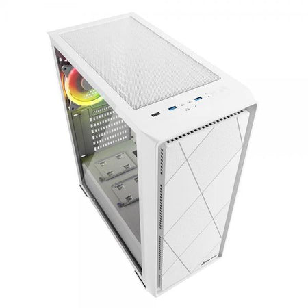 SHARKOON CASE VS8 RGB WHITE