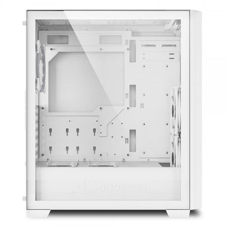 Case Sharkoon VS9 RGB White Tower - Atx, Micro Atx - Alimentatore NON presente - 2 porte USB frontali, audio in/out - Ventola 2x 120mm. - Mid Tower ATX - Bianco