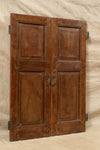 Biscottini Tapparella / scurino in legno massello di teak, articolo antico perfettamente restaurato