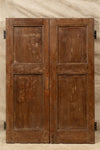 Biscottini Tapparella / scurino in legno massello di teak, articolo antico perfettamente restaurato