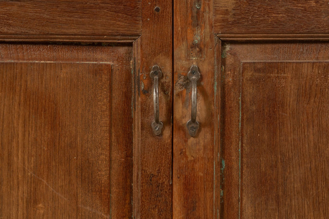 Biscottini Tapparella / scurino in legno massello di teak, articolo antico perfettamente restaurato