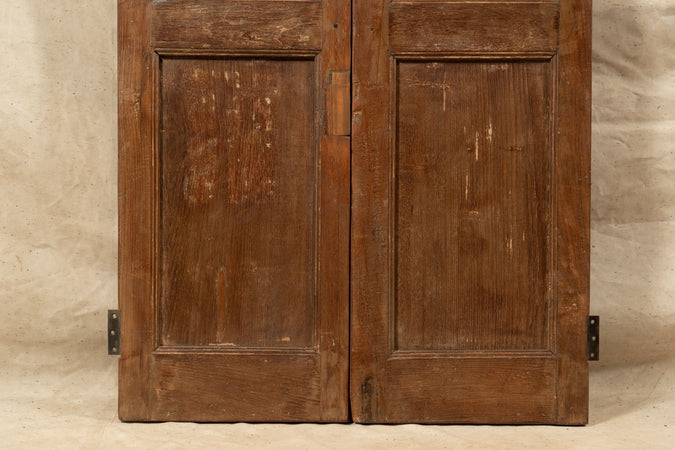 Biscottini Tapparella / scurino in legno massello di teak, articolo antico perfettamente restaurato