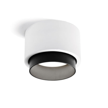 Plafoniera gesso Sforzin illuminazione SYME tonda T438 T439 T440 T441 GX53 LED alluminio soffitto