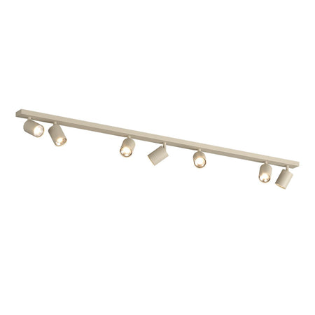 Binario Top Light KORA 1208 7 SA GU10 LED lampada soffitto parete moderna faretti orientabili
