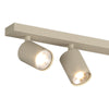 Binario Top Light KORA 1208 7 SA GU10 LED lampada soffitto parete moderna faretti orientabili