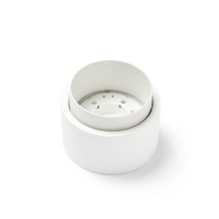 Plafoniera gesso Sforzin illuminazione SYME tonda T438 T439 T440 T441 GX53 LED alluminio soffitto