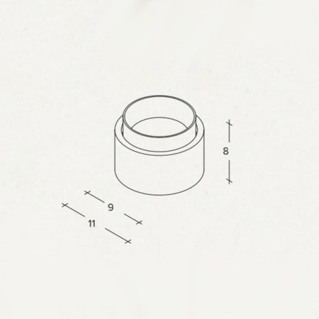 Plafoniera gesso Sforzin illuminazione SYME tonda T438 T439 T440 T441 GX53 LED alluminio soffitto