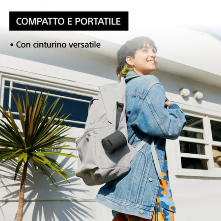 SrS-Xb100 Altoparlante Portatile Mono Potenza 5 W Bluetooth - Nero