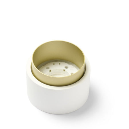 Plafoniera gesso Sforzin illuminazione SYME tonda T438 T439 T440 T441 GX53 LED alluminio soffitto