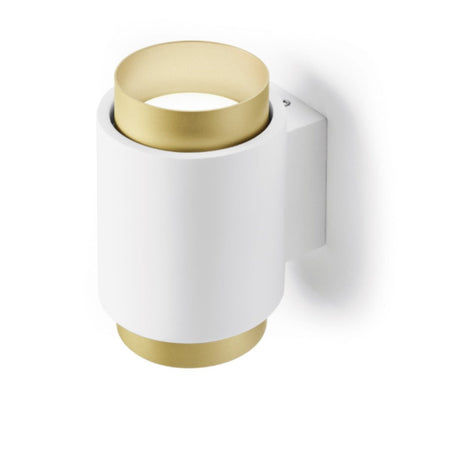 Applique gesso Sforzin illuminazione SYME tonda T446 T447 T448 T449 GX53 LED biemissione parete