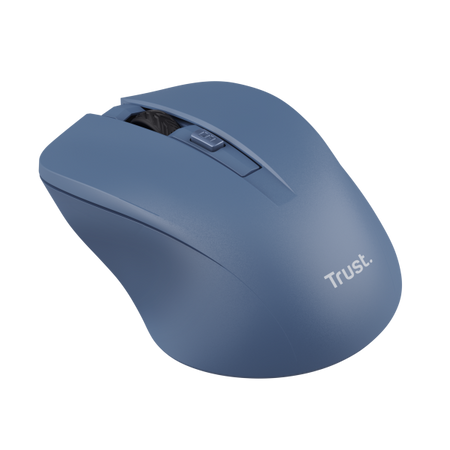 TRUST MOUSE MYDO SILENT WIRELESS, ECO, BLU