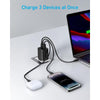 Anker 336 Charger [67W] Computer portatile, Telefono cellulare, Computer portatile, Power bank, Smartphone, Orologio intelligente, Tablet, Orologio, Indossabili Nero USB Ricarica rapida Interno (Inno