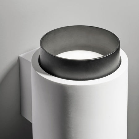 Applique gesso Sforzin illuminazione SYME tonda T446 T447 T448 T449 GX53 LED biemissione parete