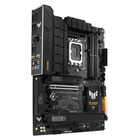 ASUS MB B760, TUF GAMING B760-PLUS WIFI, LGA 1700, 4DDR5, USB3.2 GEN 2X2, 90MB1ER0-M0EAY0