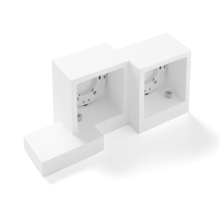 Applique gesso Sforzin Illuminazione SIDE Small T367 GX53 LED monoemissione verniciabile