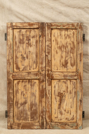 Biscottini Tapparella / scurino in legno massello di teak, articolo antico perfettamente restaurato
