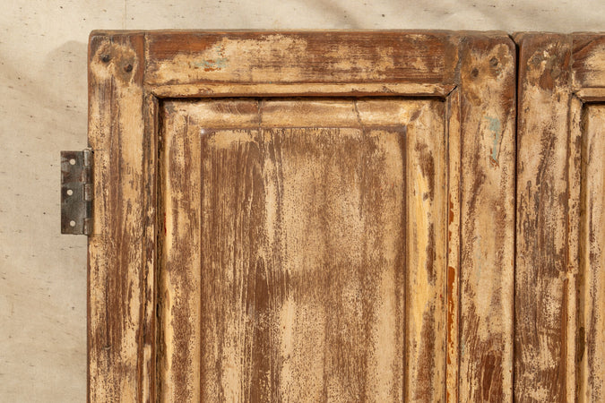 Biscottini Tapparella / scurino in legno massello di teak, articolo antico perfettamente restaurato