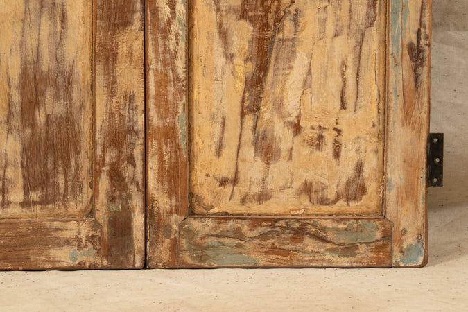 Biscottini Tapparella / scurino in legno massello di teak, articolo antico perfettamente restaurato