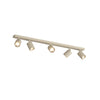 Binario Top Light KORA 1208 5 SA GU10 LED lampada soffitto parete moderna faretti orientabili