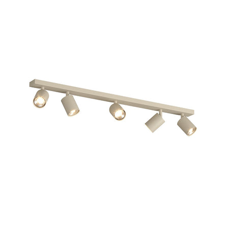 Binario Top Light KORA 1208 5 SA GU10 LED lampada soffitto parete moderna faretti orientabili