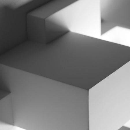 Applique gesso Sforzin Illuminazione SIDE Small T368 GX53 LED biemissione verniciabile