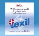 Garza texil 10x10cm 100pz