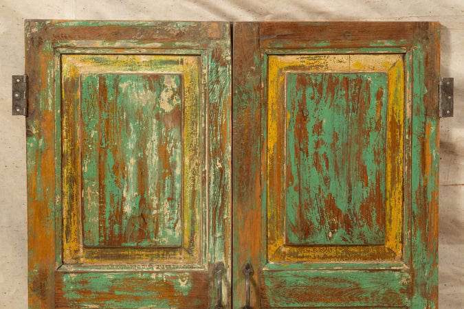 Biscottini Biscottini Scurino Tapparella Antico Legno Teak Massiccio Restaurato 56x6x109