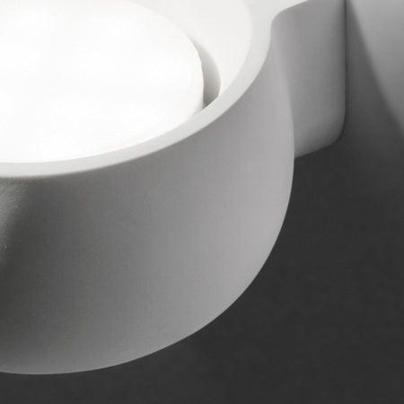 Applique gesso Sforzin illuminazione MYSIA T460 GX53 LED monoemissione parete