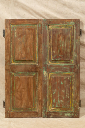 Biscottini Tapparella / scurino in legno massello di teak, articolo antico perfettamente restaurato