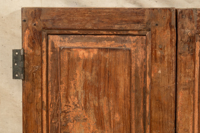 Biscottini Scurino Tapparella Biscottini Legno Teak Antico Restaurato 56x6x110 Arredo Casa