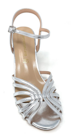 Francesco Milano sandali donna Barcellona argento G18 04N
