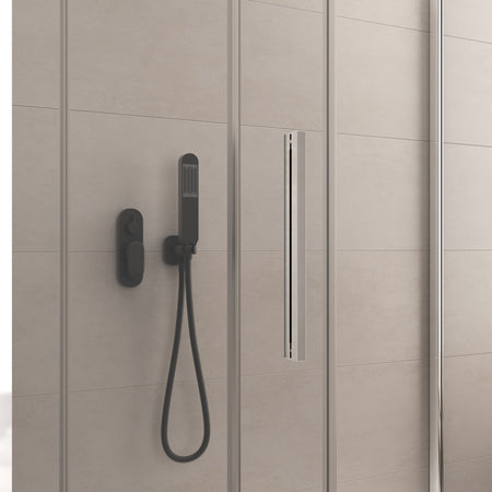 Box doccia due lati scorrevole LAGOA DUO ingresso centrale 6mm anticalcare