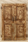 Biscottini Tapparella / scurino in legno massello di teak, articolo antico perfettamente restaurato