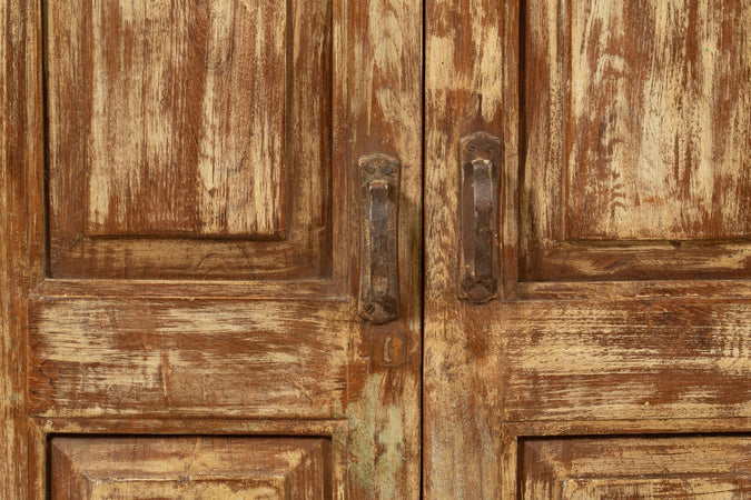 Biscottini Tapparella / scurino in legno massello di teak, articolo antico perfettamente restaurato