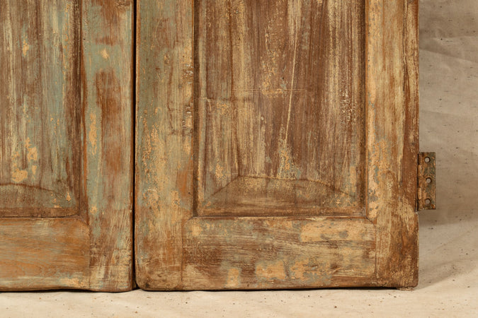 Biscottini Tapparella / scurino in legno massello di teak, articolo antico perfettamente restaurato
