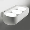 Applique gesso Sforzin illuminazione MYSIA T477 GX53 LED monoemissione parete