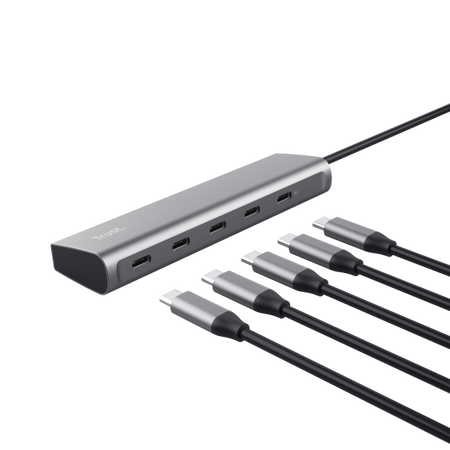 TRUST HUB HALYX 5 PORT USB-C