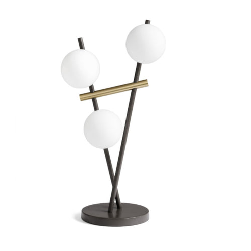 Abat-jour moderna Miloox KIKA 1744 334 G9 LED dimmerabile metallo vetro