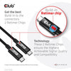 CLUB3D CAC-1578 cavo USB USB4 Gen 3x2 2 m USB C Nero (Club 3D - USB Type-C kabel - 24 pin US)