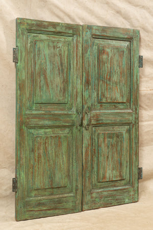 Biscottini Scurino Tapparella Antico Biscottini Teak Massello Restaurato 62x6x110 Arredo