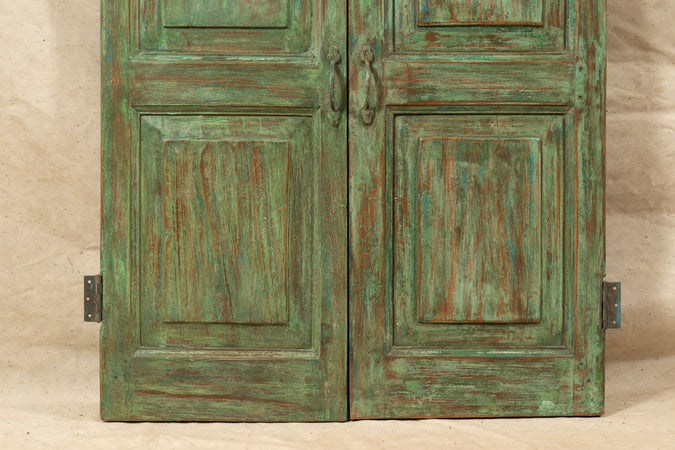 Biscottini Scurino Tapparella Antico Biscottini Teak Massello Restaurato 62x6x110 Arredo