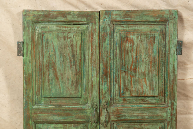 Biscottini Scurino Tapparella Antico Biscottini Teak Massello Restaurato 62x6x110 Arredo