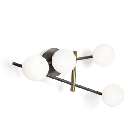 Applique moderna Miloox KIKA 1744 332 G9 LED metallo vetro