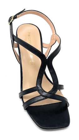 Francesco Milano sandali donna Borabora nero G19 03N