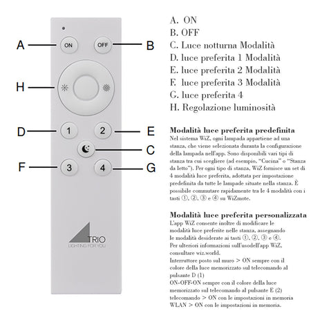 Plafoniera TRIO Lighting AARON 652710307 LED RGBW 4200LM metallo nikel lampada soffitto ultramoderna telecomando