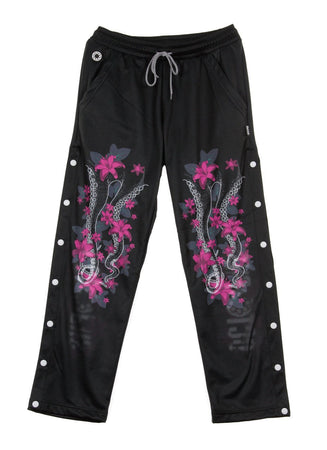 OCTOPUS Pantalone Tuta Donna W Lily Logo Track Pants Black da donna