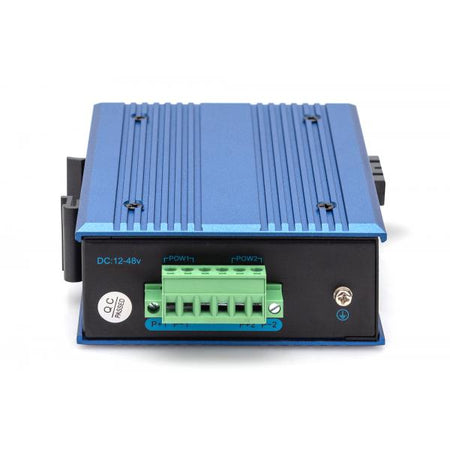 Digitus Convertitore multimediale industriale da 10/100/1000 Base-TX a 1000 Base-FX (DIGITUS Media Converter SFP 10/100/100)